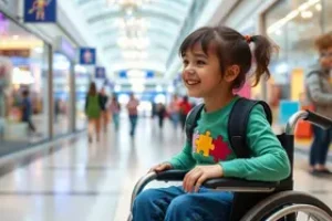 inclusão de pessoas com Transtorno do Espectro Autista em shoppings