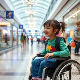 inclusão de pessoas com Transtorno do Espectro Autista em shoppings