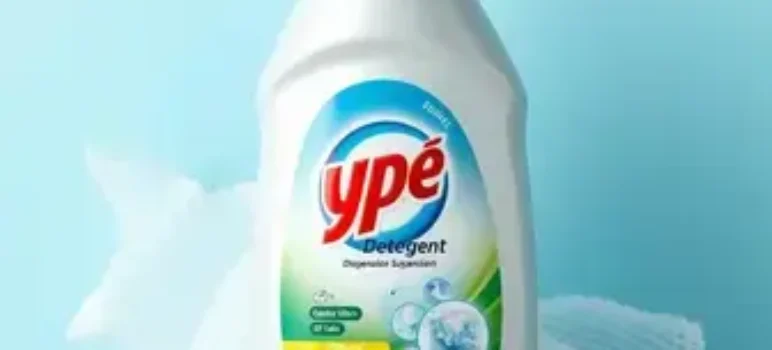 suspensão de detergentes e desinfetantes