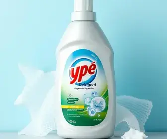 suspensão de detergentes e desinfetantes